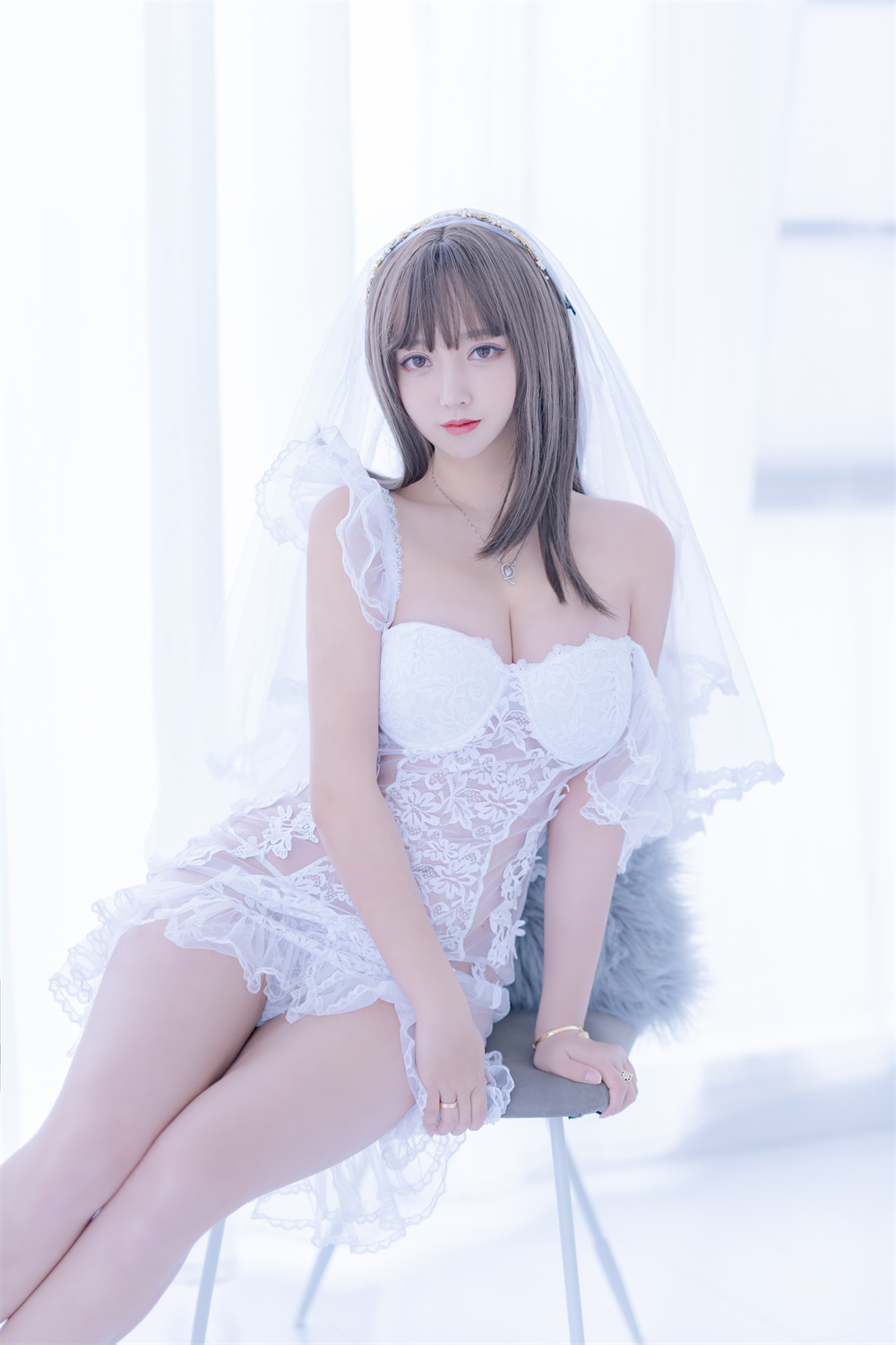 图片[1]-过期米线线喵 白雪姬 [61P]-微密空间-全网最全抖音网红铁粉空间写真